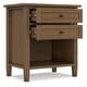 preview thumbnail 59 of 63, WYNDENHALL Norfolk 24 inch Wide Transitional Bedside Nightstand Table - 24 Inches wide