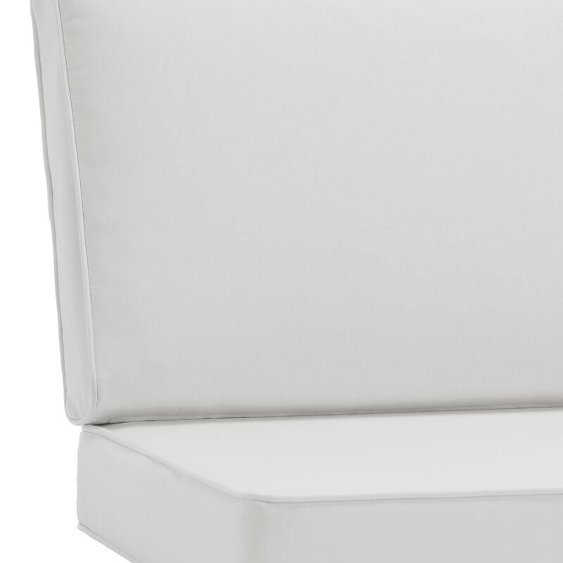 Outdoor 4.7" Thick Sunbrella Cushion Set with Back and Seat Cushions