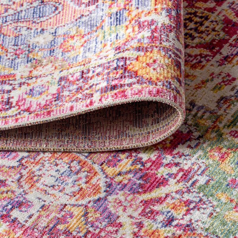 JONATHAN Y Irving Bohemian Medallion Area Rug