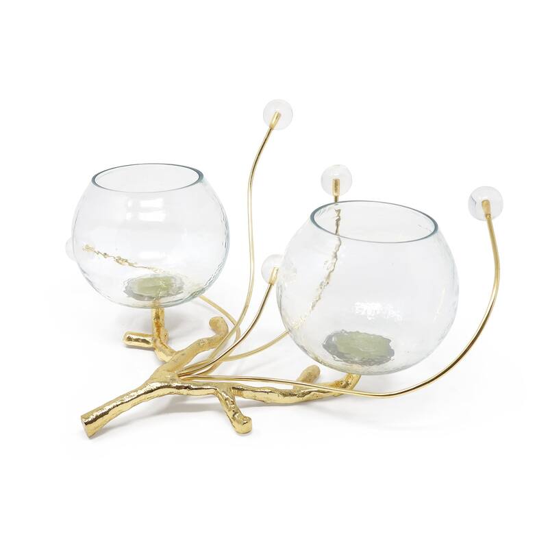 Bowl Branch Centerpiece with Ball Design