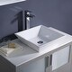 preview thumbnail 6 of 5, Fresca Torino 36" Gray Modern Bathroom Vanity w/ Vessel Sink