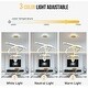 preview thumbnail 5 of 5, 1/2/3-Ring Modern LED Gold Dimmable Ceiling Light Aesthetics Island Pendant Lights