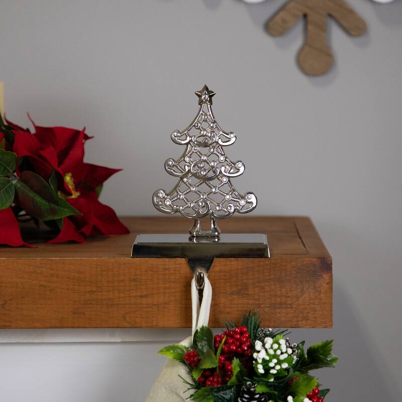 Christmas Tree Stocking Holder - 6.25" - Rose Gold