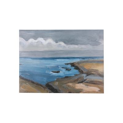 Grey Sky II (40 x 30) Canvas Art Print