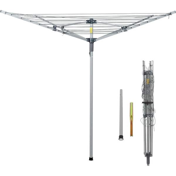 Outdoor Round Drying Rack Rotary Outdoor Drying Rack - 131 ft Space - Bed Bath & Beyond - 42706960