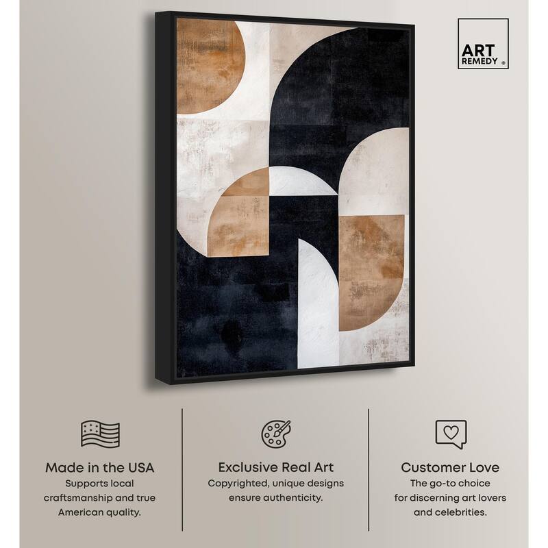Arching Forms II Canvas by Art Remedy