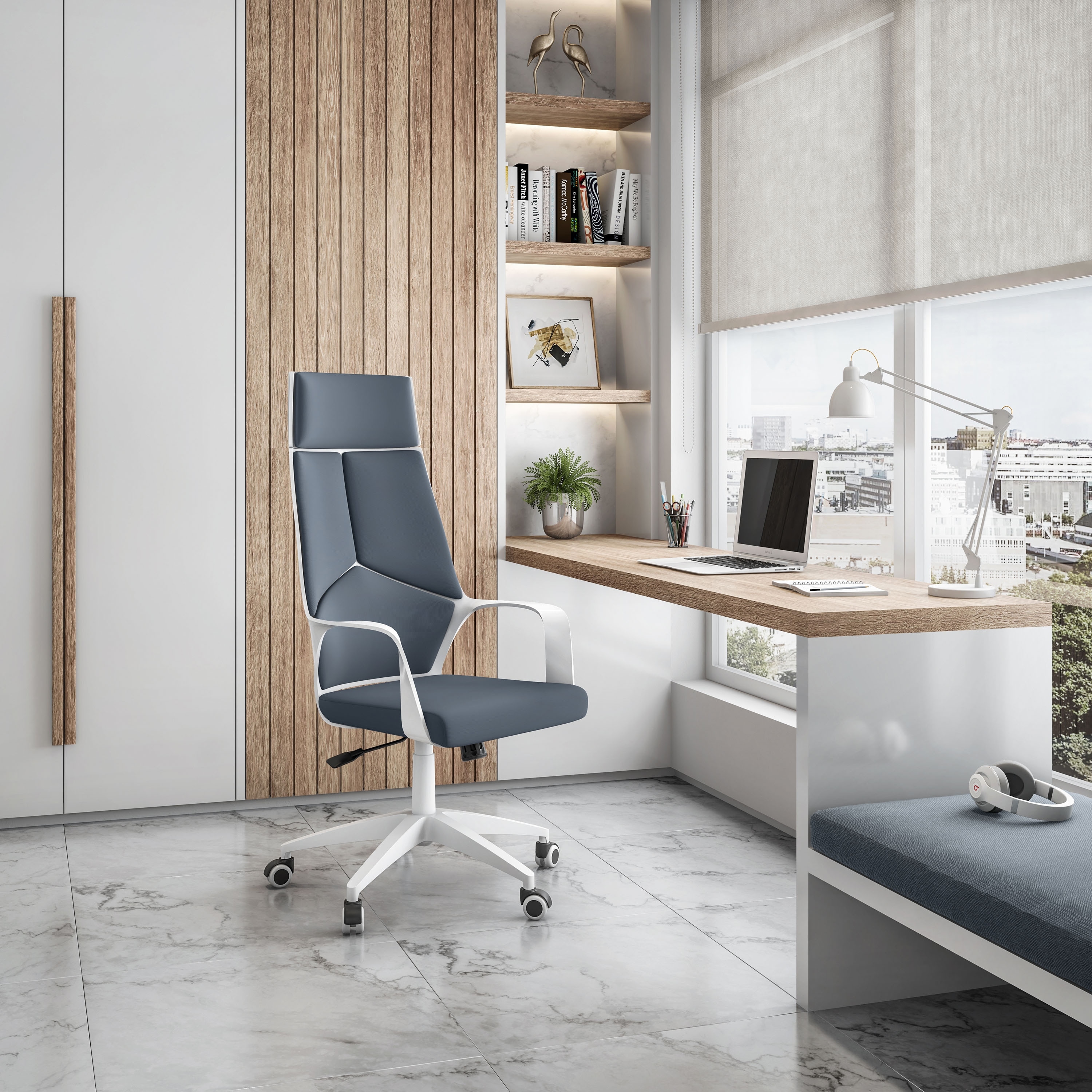 Hillard ergonomic executive hot sale chair