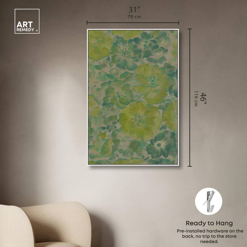 Verdigris Vista Canvas by Art Remedy