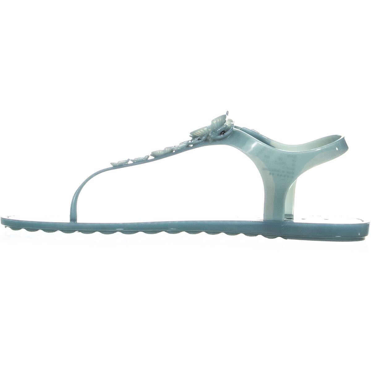 coach tea rose jelly sandals