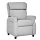 preview thumbnail 11 of 16, Qaba Kids Recliner Chair Children Sofa Angle Adjustable Single Lounger Kids Armchair Gaming Chair with Footrest for Ages 3-8