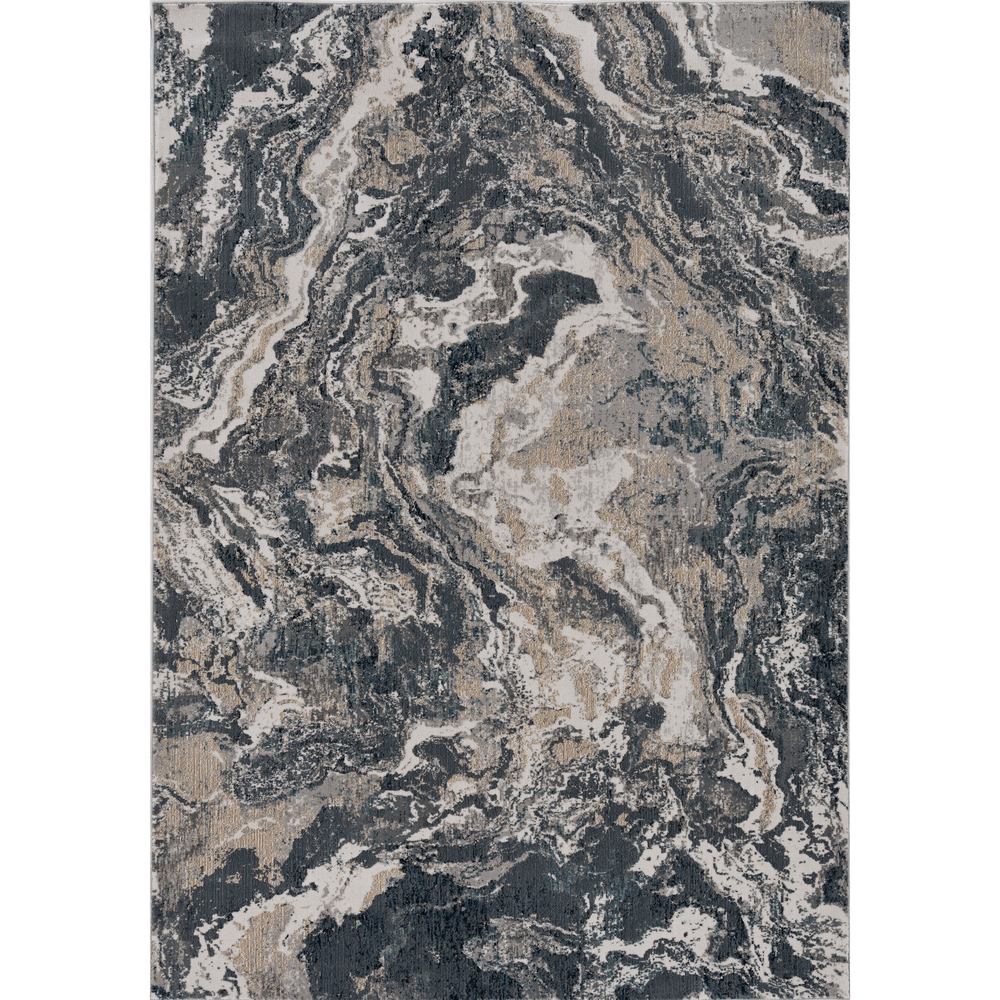 The Gray Barn Spade Natural Geode Glam Area Rug