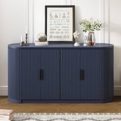 63" Accent Storage Cabinet Entry Cabinet Buffet Cabinet Console Table