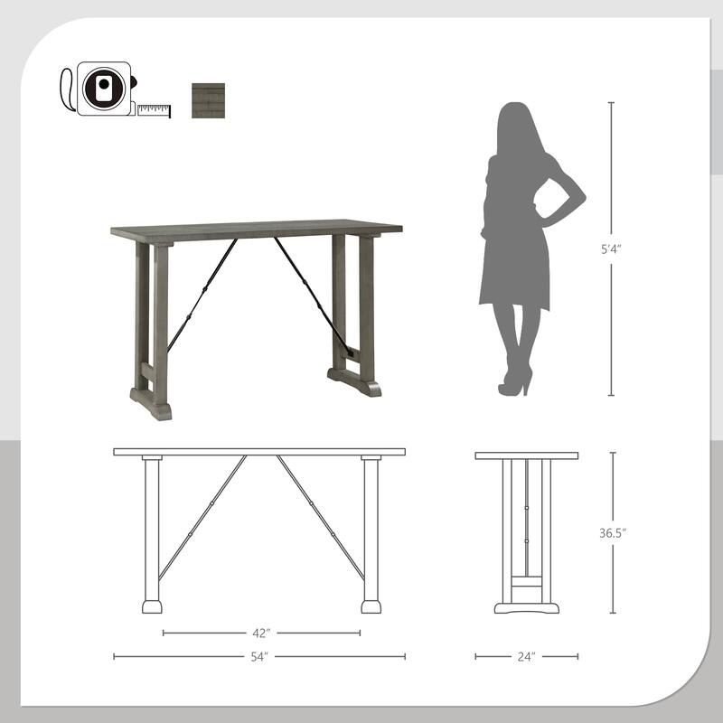 Salinas 4-Piece Counter Height Dining set