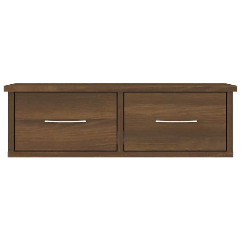 vidaXL Wall Cabinet Oak Engineered Wood Standard Wall Cabinet