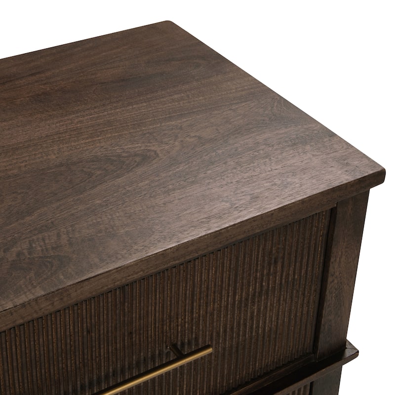 Classic Home Westlake 6-Drawer Mango Wood Dresser