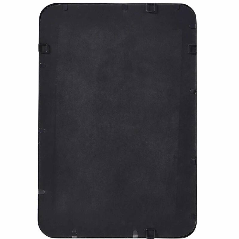 Uttermost Croften 30" x 20" Rustic Industrial Iron Framed Vanity