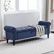 preview thumbnail 17 of 74, 67" Velvet Tufted Storage Bench for Bedroom End of Bed with Roll Arms