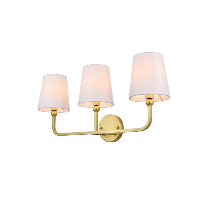 Elegant Lighting LD7322W26 Senna 3 Light 26" Wide Vanity Light