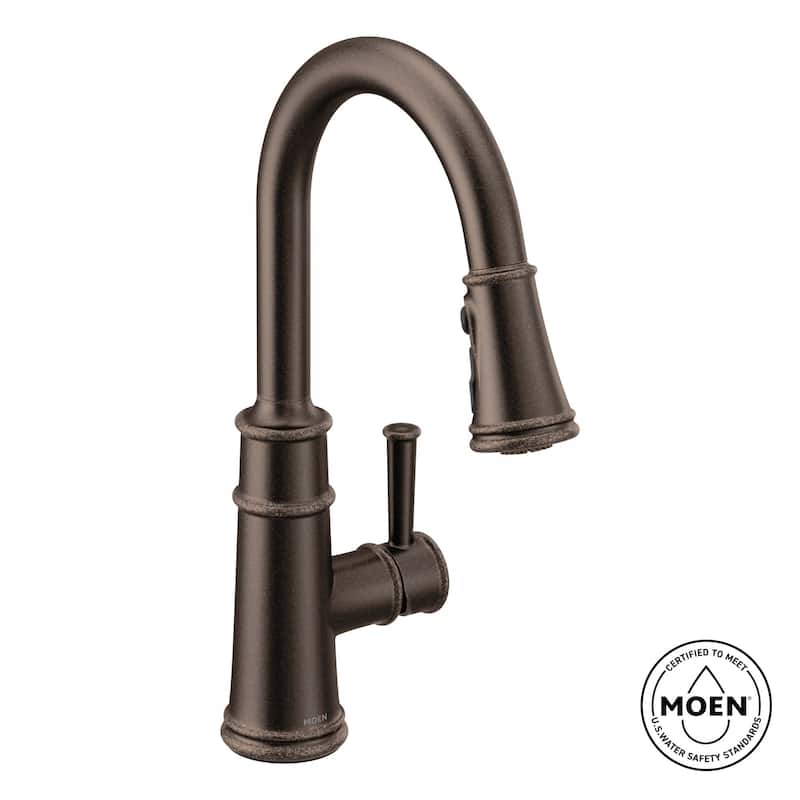 Moen Belfield 1.5 GPM One-Handle High Arc Pulldown Kitchen Faucet with