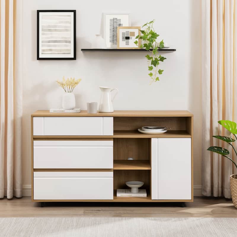 Middlebrook Designs Modern Detailed-Door Buffet