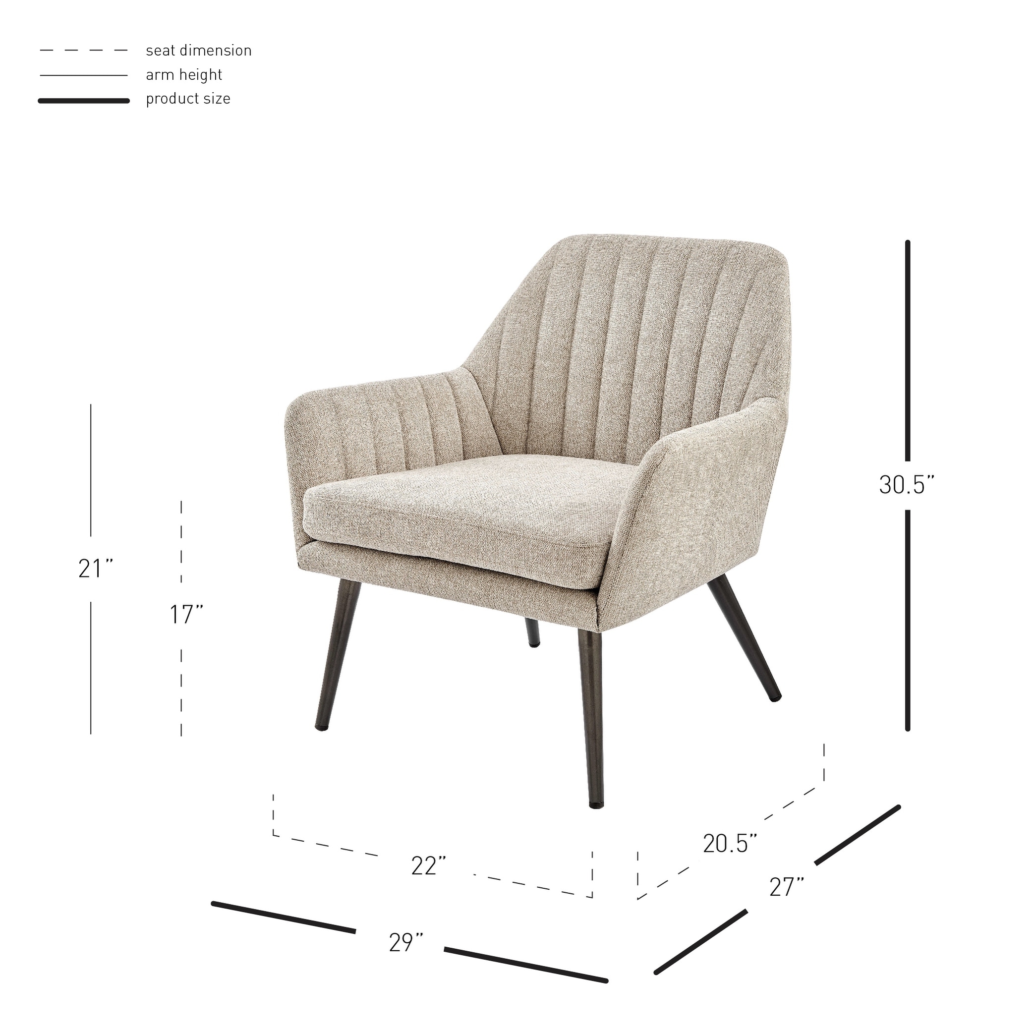 Jolene lounge best sale chair and footstool