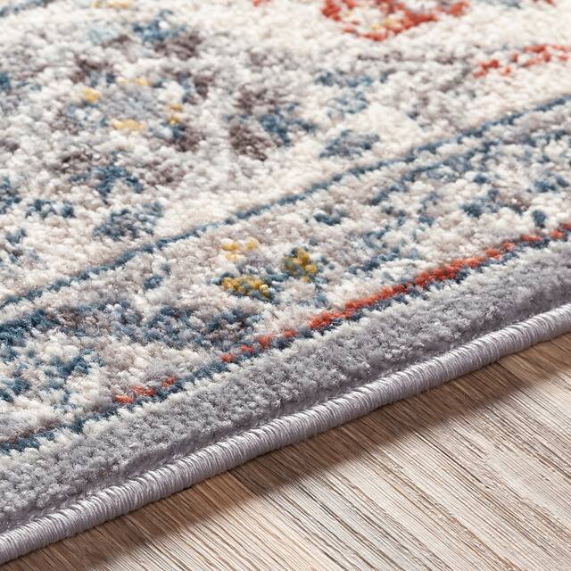 Elmas Traditional Persian Medallion Area Rug