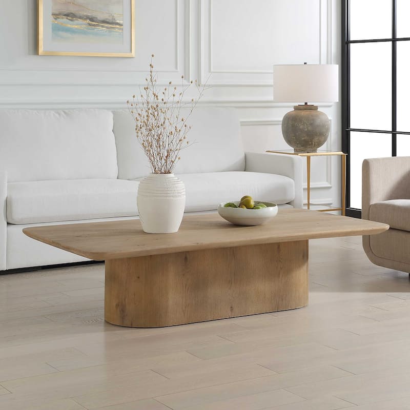 Uttermost Camerlin Oak Coffee Table