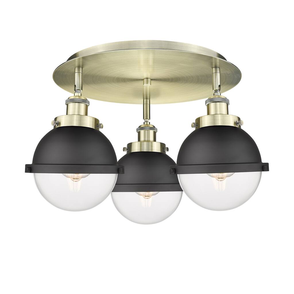 Innovations Lighting Ballston Urban - 3 Light 18" Flush Mount