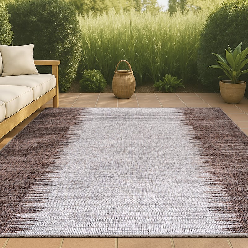 JONATHAN Y Madaba Modern Strie' Indoor/Outdoor Area Rug