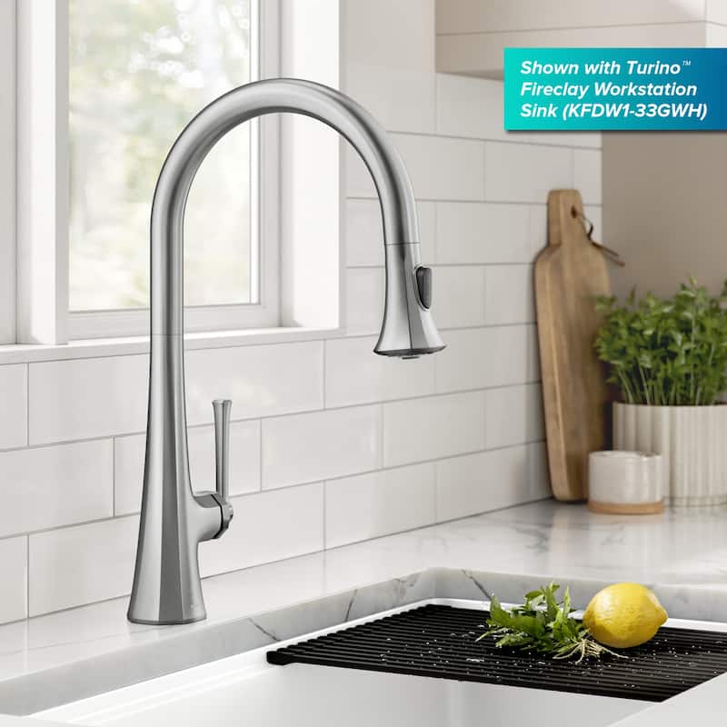 KRAUS Savan 2-Function Single Handle Pull Down Kitchen Faucet
