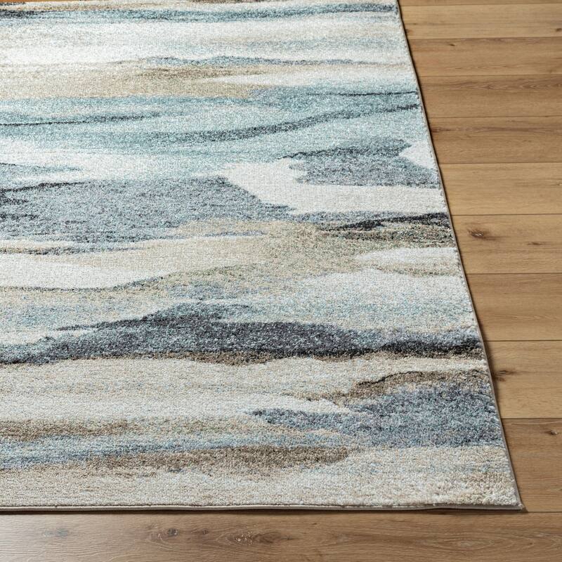 Livabliss Casual Hyde Park Abstract Area Rug