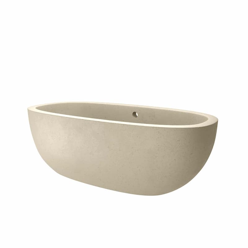 Native Trails Avalon 72" NativeStone Free Standing Bath Tub with