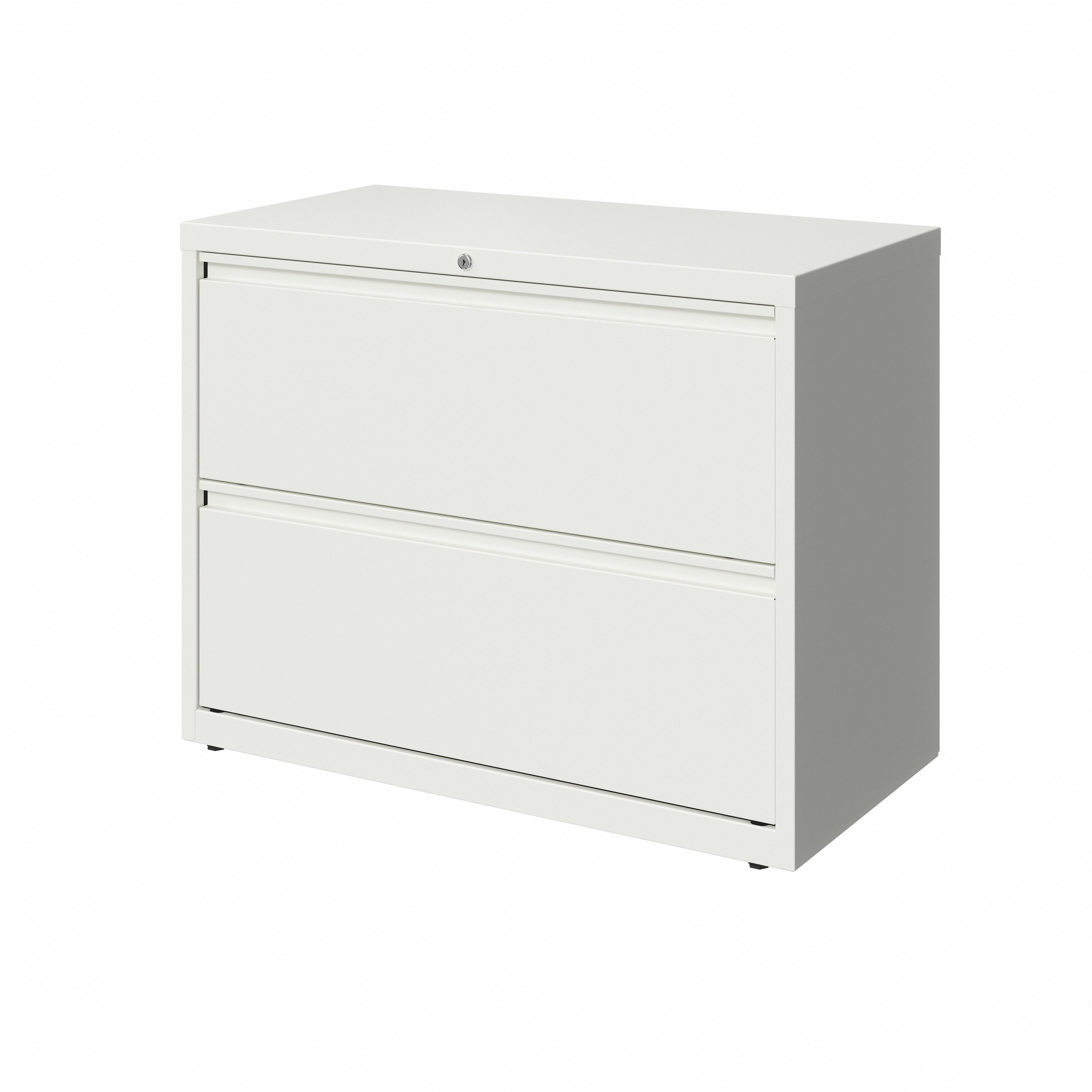 Shop Hirsh 36 In Wide Hl10000 Series 2 Drawer Lateral File Cabinet White Overstock 32291989