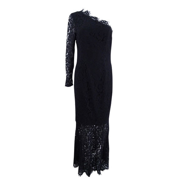 fame and partners black lace dress