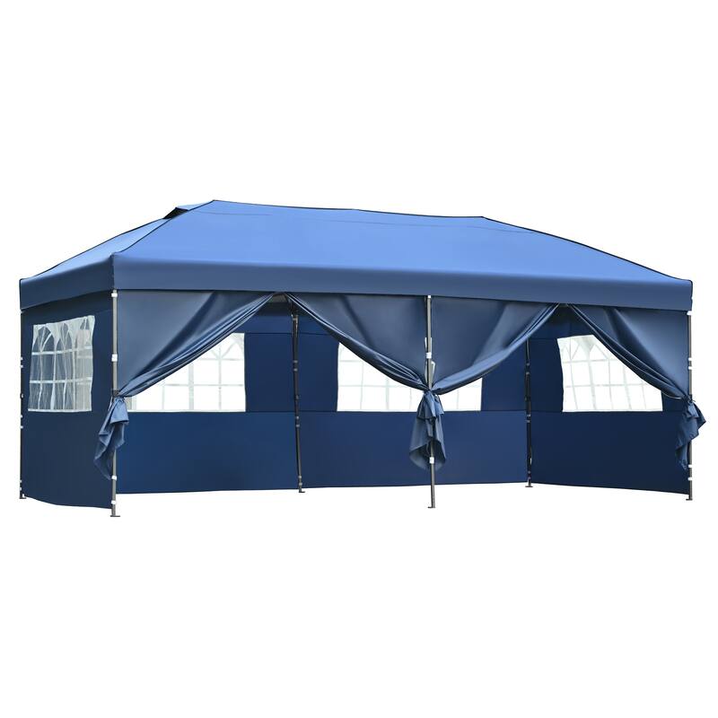 10x20 Pop Up Canopy with Sidewalls