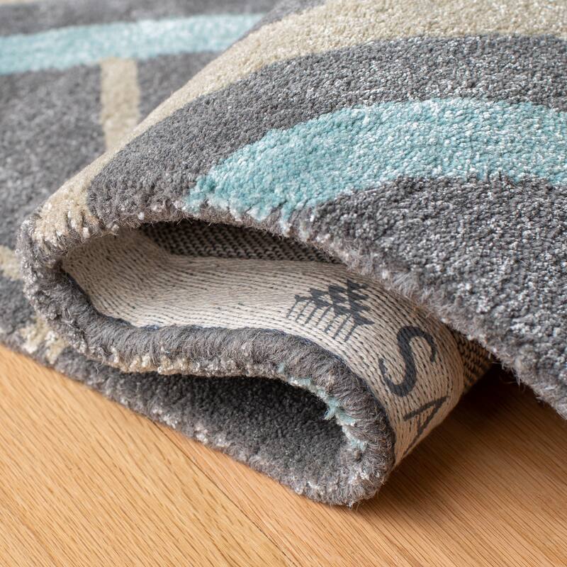 SAFAVIEH Handmade Soho Katelynn N.Z. Wool/ Viscose Rug