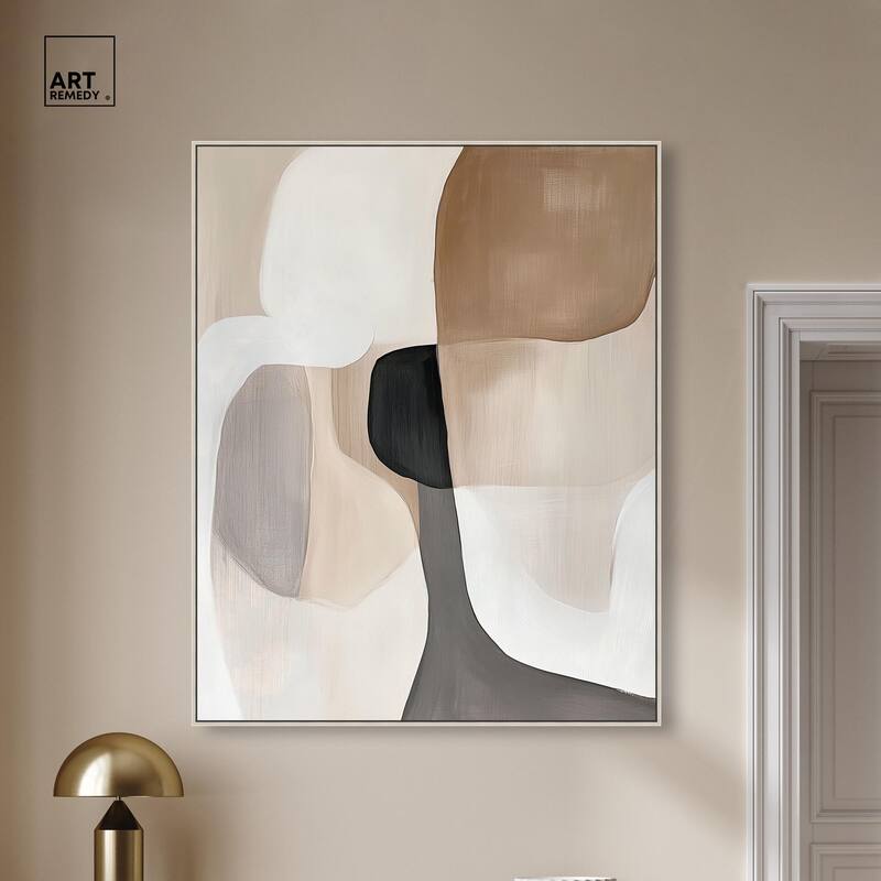 Curvilinear Composition II Canvas by Art Remedy