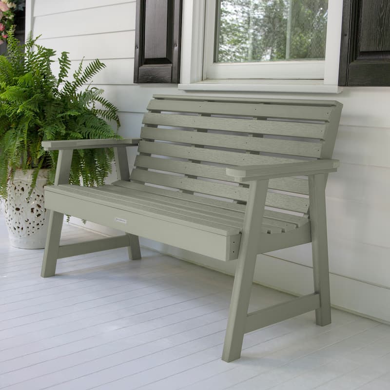 HIGHWOOD Weatherly Eco-Friendly 4-foot Garden Bench