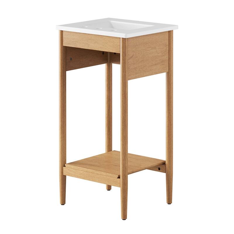 Zaire 18"/24"/30"/36"/48" Bathroom Vanity with White Sink Top