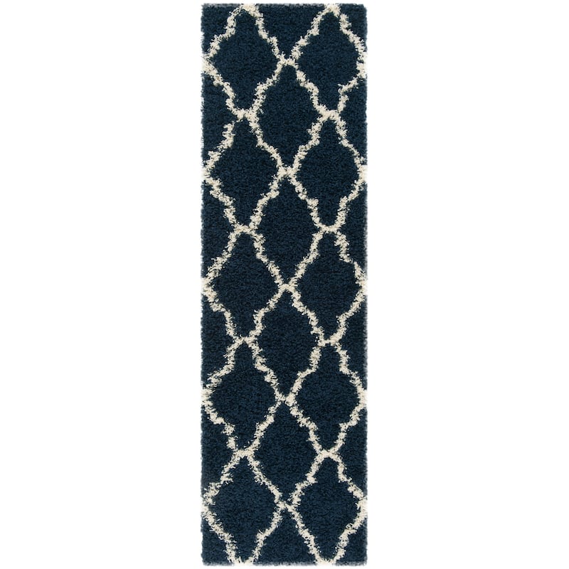 SAFAVIEH Dallas Shag Giusy Trellis 1.5-inch Thick Rug