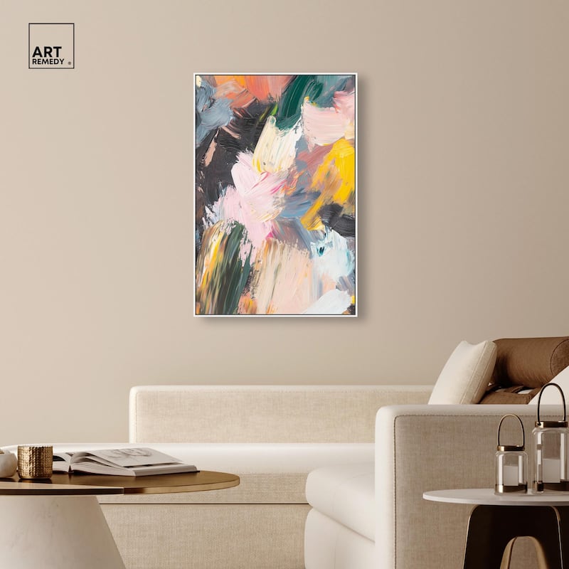 Chromatic Surge II Canvas by Art Remedy