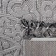 preview thumbnail 6 of 5, LOOM & LUXE Collection 8X10 White/Ivory/Medallion Area Rug - 120" D x 93" W x 0.28" H