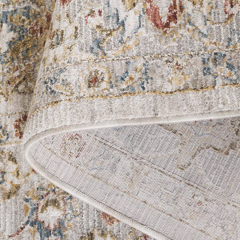 SAFAVIEH Persian Sherm Traditional Polyester Rug