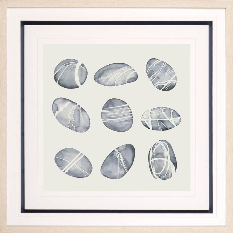 River Worn I Framed Art Print