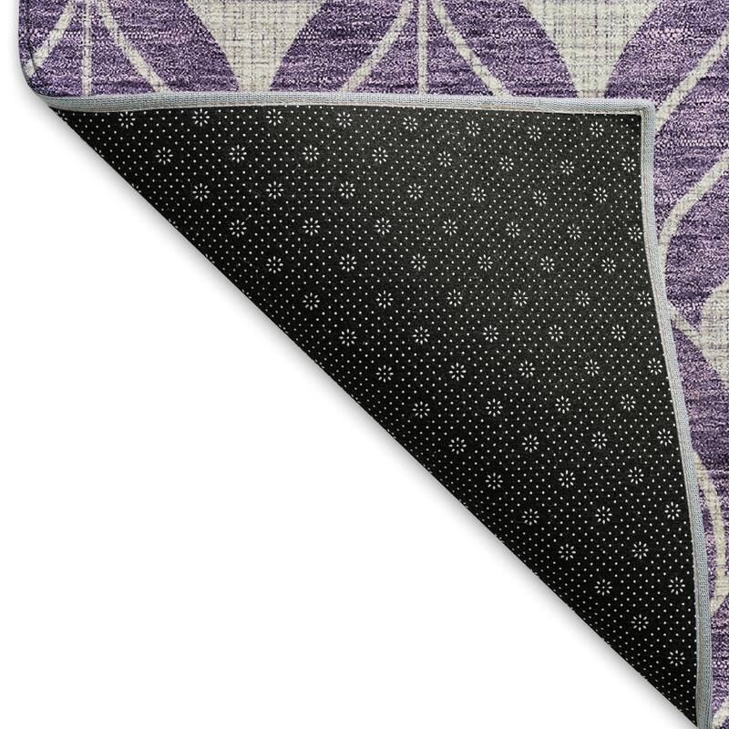 Premium Washable Super Soft Geo Teardrop Mayfield Rug