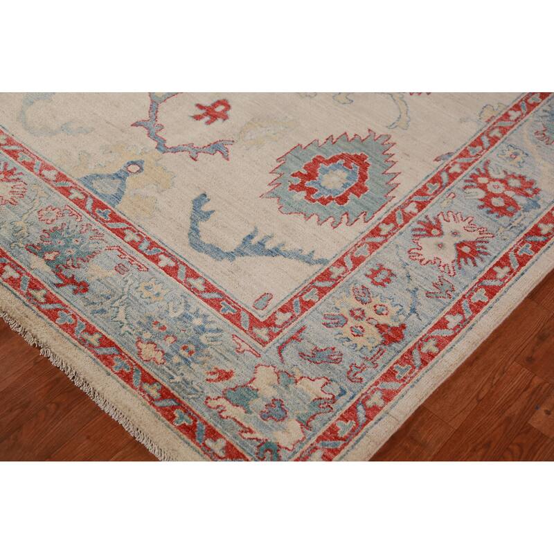 Vegetable Dye Traditional Ziegler Oriental Rug Handmade Wool Carpet - 6'0"x 8'11"