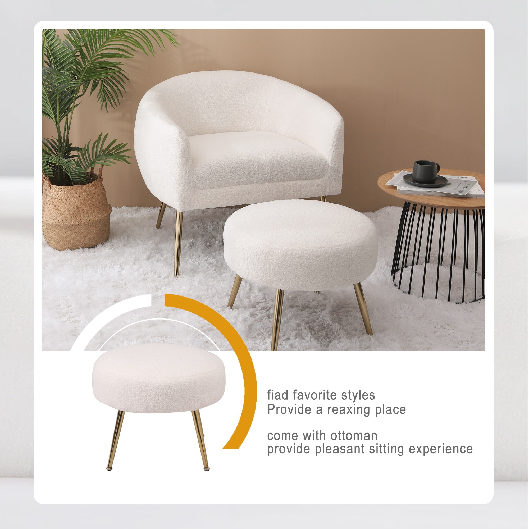 Short clearance vanity chair