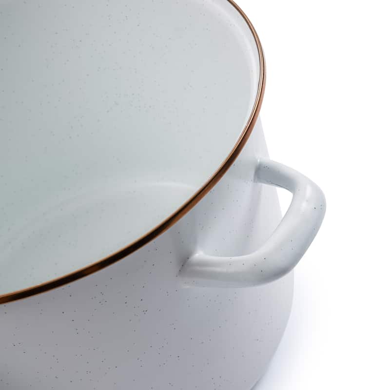 Barebones Enamel Stock Pot