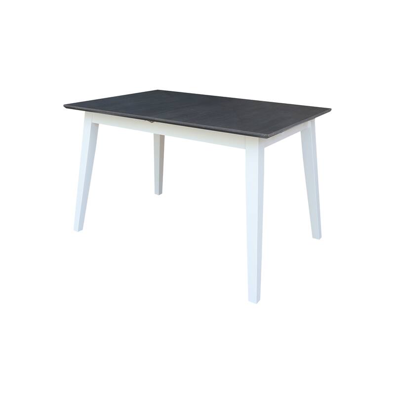 International Concepts Solid Wood 60" Butterfly Extension Dining Table