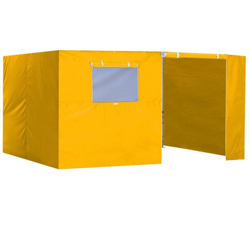 Aeocia Full Zippered Walls for 10x15 Easy Pop Up Canopy Tent 4 Sidewalls ONLY
